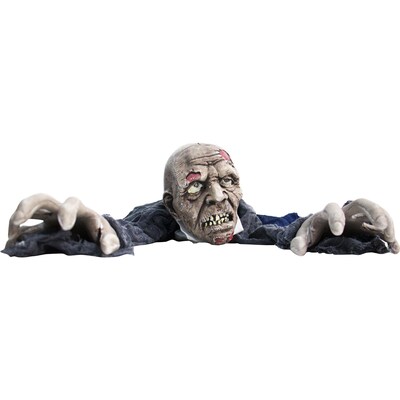 Haunted Hill Farm Animatronic Crawling Zombie (HHGBZOMB-2LSA)