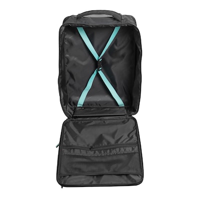 Scapade AirSlim Suitcase, 4-Wheeled Spinner, Black (SCAPSARFO)