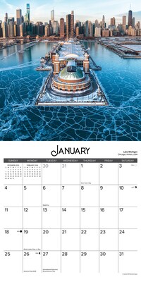 2026 Willow Creek Great Lakes 12" x 12" Monthly Wall Calendar (51368)