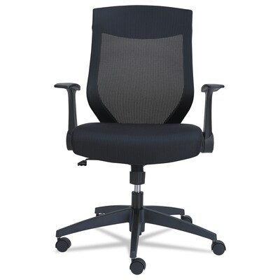 Alera® EB-K Series Height Adjustable Arm Ergonomic Mesh Computer and Desk Chair, Black (ALEEBK4217)