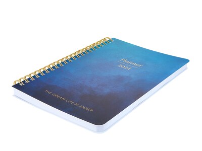 2024 Eccolo 5" x 8" Weekly Planner, Blue Ombre (RY24-401G)