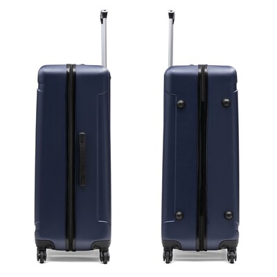 InUSA Pilot 33.27" Hardside Suitcase, 4-Wheeled Spinner, TSA Checkpoint Friendly, Blue (IUPIL00XL-BLU)