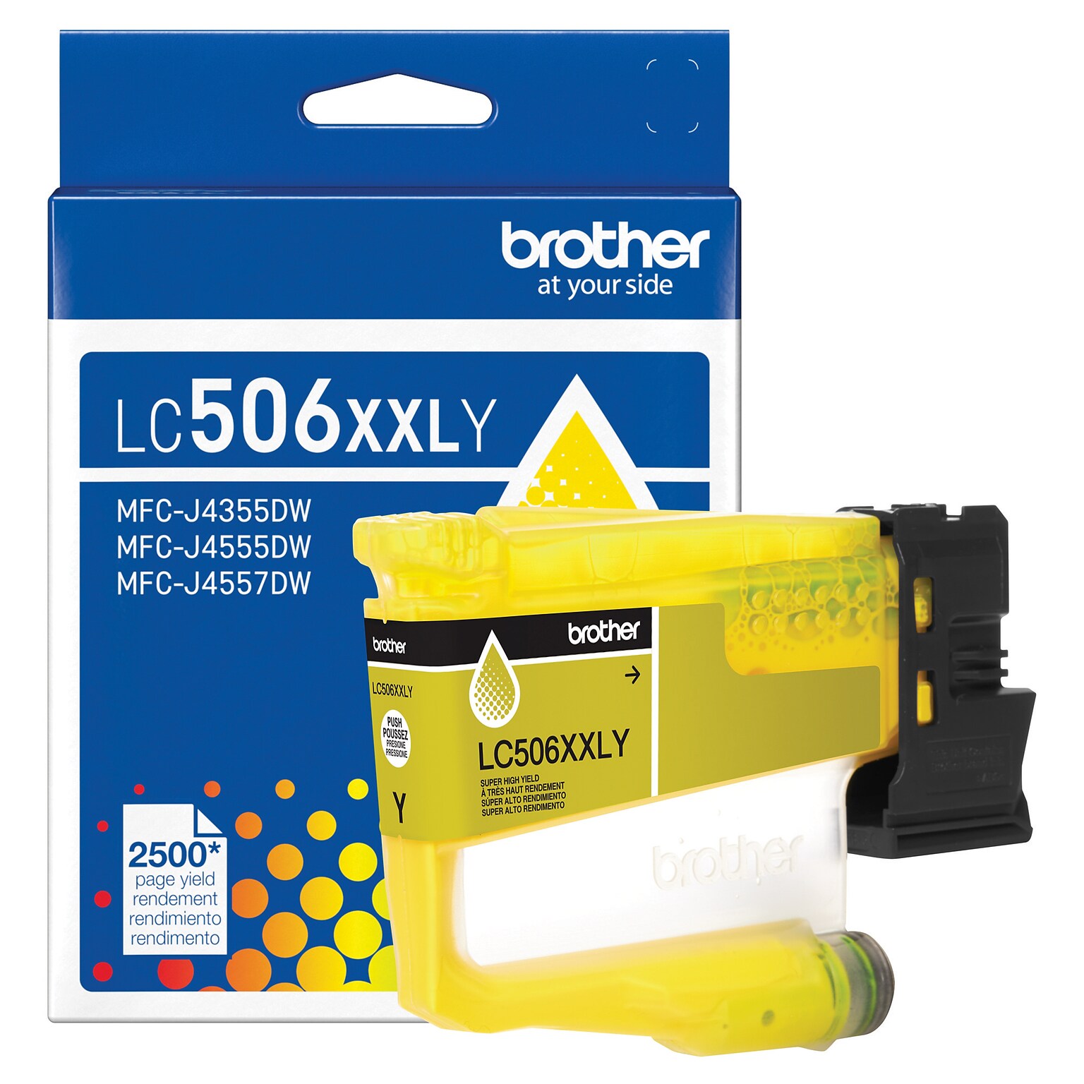 Brother LC506XXL Yellow Super High Yield Ink Cartridge (LC506XXLYS)