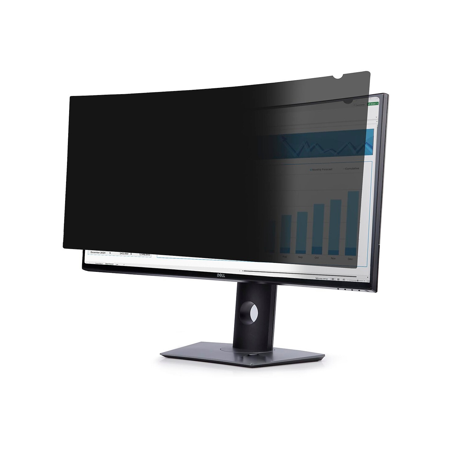 StarTech Privacy Anti-Glare Screen Protector for 38 Widescreen Dell U3824DW Monitor (21:9) (38C29-PRIVACY-SCREEN)