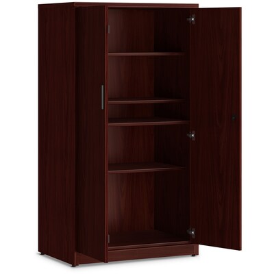 HON 10500 Series 5-Shelf Storage Cabinet, Mahogany (HON105299NN)