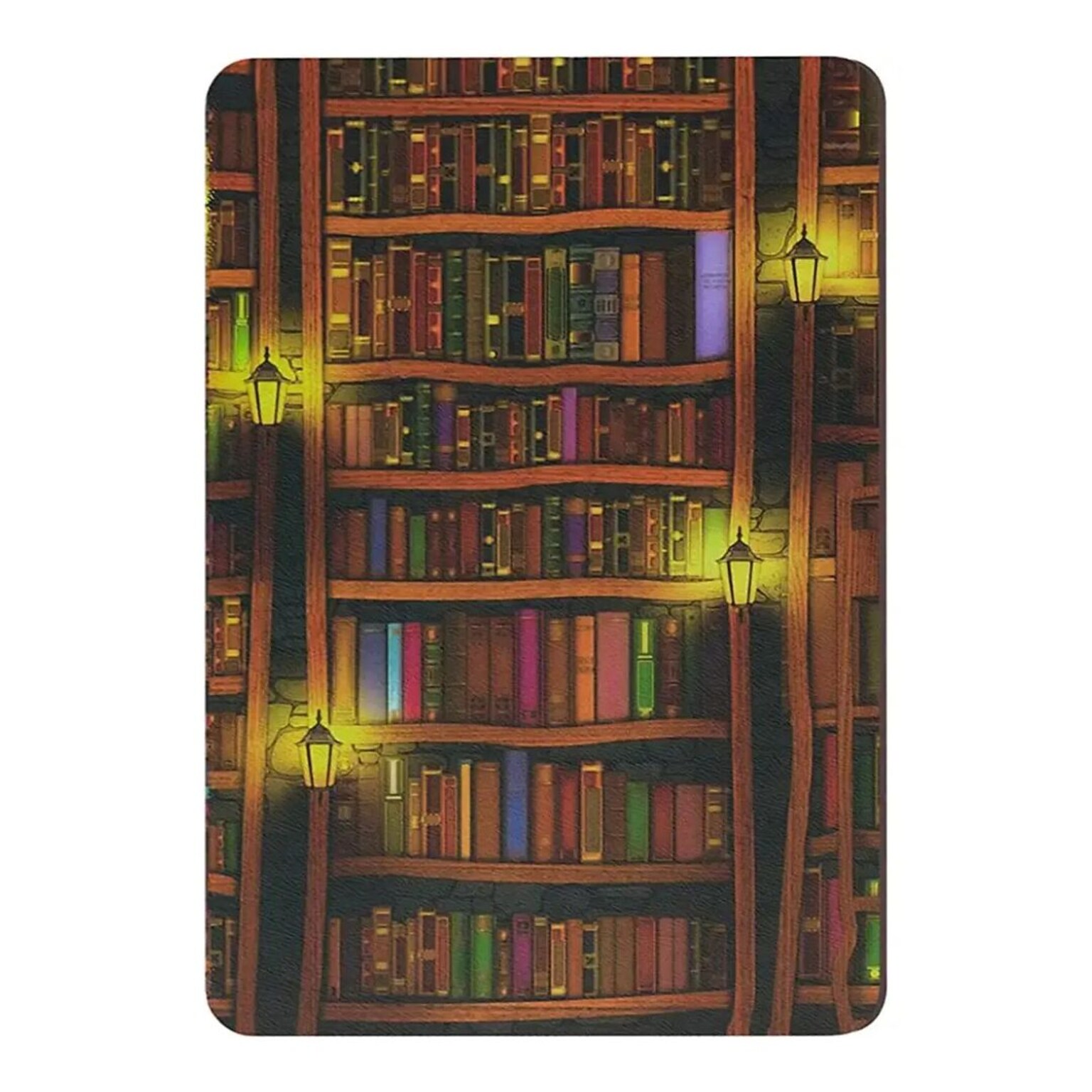 SaharaCase Venture TPU 7 Folio Case for Kindle Paperwhite & Colorsoft , Library (TB00444)