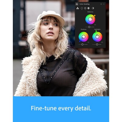 Adobe Lightroom 1TB, AI-Assisted Photo Editor, 1 Year Subscription for 1 User, Windows/Mac, Download