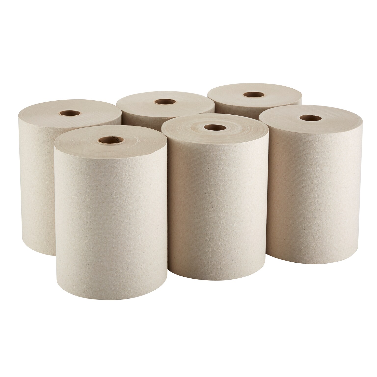 enmotion Recycled Hardwound Paper Towels, 1-Ply, 800 ft./Roll, 6 Rolls/Carton (89480)