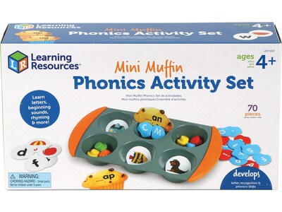 Learning Resources Mini Muffin Phonics Activity Set (LER5547)
