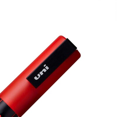POSCA PC-3M Water Based Paint Marker, Fine Bullet Tip, Red, 3/Pack (UBCPC3MRED-3)