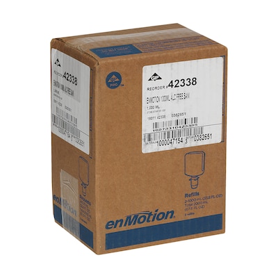 enMotion Gen2 Moisturizing Foaming Hand Sanitizer Dispenser Refill, 1000 mL, 2/Pack (42338)
