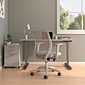 Union & Scale™ Essentials Ergonomic Fabric Swivel Task Chair, Gray (UN58149)