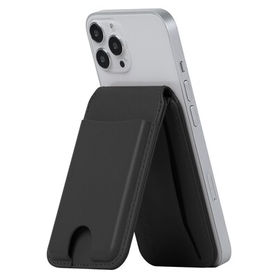 SaharaCase Classic Series Case and Tempered Glass Kit with MagSafe Wallet Bundle for iPhone 16 Pro Max, Clear/Black, (CP00707)