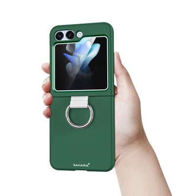 SaharaCase Venture Phone Case for Samsung Galaxy Z Flip6, Shock Absorbing, Cactus Green (CP00585)