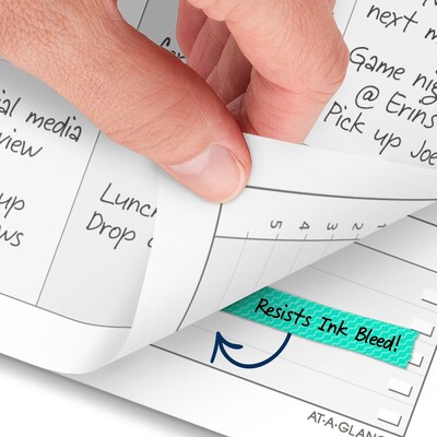2027 AT-A-GLANCE 5.5" x 8.5" Weekly & Monthly Planner Refill, White/Gray (061-285Y-27)