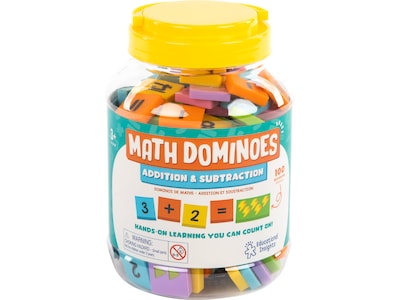 Educational Insights Math Dominoes, 100/Set (2939)