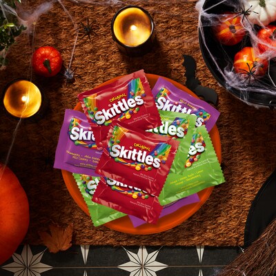Skittles Halloween Party Size Fruity Chewy Candy Variety Pack, 26.46 oz. (MMM29711)
