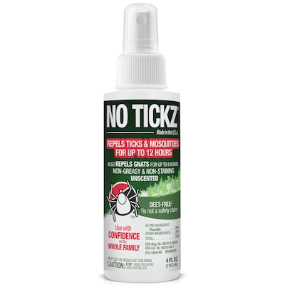 No Tickz Insect Repellent Spray for Ticks, Unscented, 4oz (917095-4Z24)