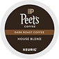 Peet's Coffee House Blend Coffee Keurig® K-Cup® Pods, Dark Roast, 22/Box (6546)