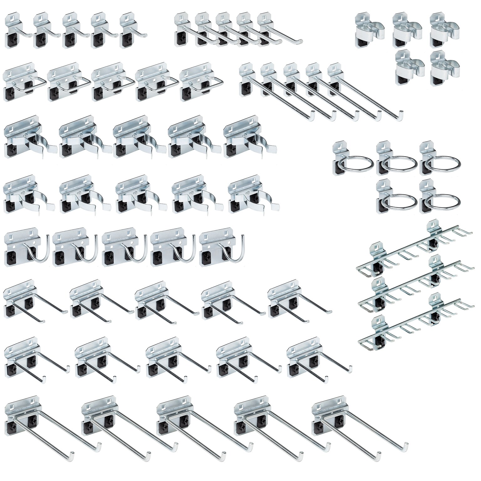 Triton Products Steel LocHook Kit, 63 Assorted Pegboard Hooks (LH2-KIT)
