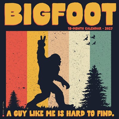 2027 Willow Creek Bigfoot 12 x 12 Monthly Wall Calendar, Assorted Colors (59203)