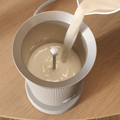 Philips Baristina Milk Frother, Milky White (BAR31100)