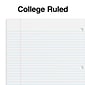 Staples 5-Subject Notebook, 8.5" x 11", College Ruled, 200 Sheets, Black (TR58363)