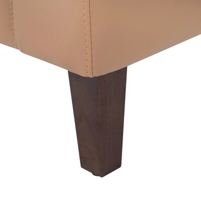 Flash Furniture Hercules Artemis LeatherSoft Reception Sofa, Cognac (ZB89213SCOGNAC)