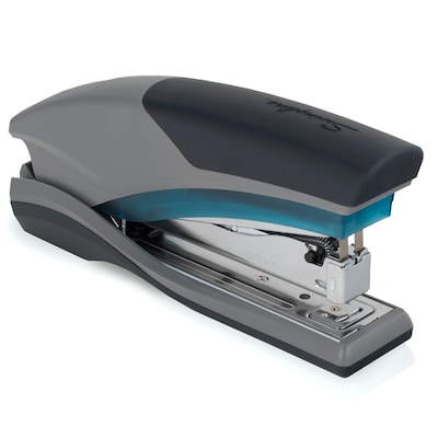 Swingline Optima 25 Reduced Effort Stapler, 25-Sheet Capacity, Blue/Gray (66404)