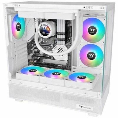 Thermaltake CT120 EX Reverse 120mm Cooling Fans with RGB Lighting (CL-F194-PL12SW-A)