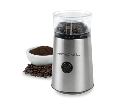 HomeCraft Blade Coffee Grinder, Stainless Steel (HCCG1SS)