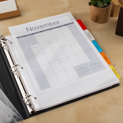 Avery Big Tab Extra Wide Insertable Paper Divider, 5 Tabs, Multicolored (11220)