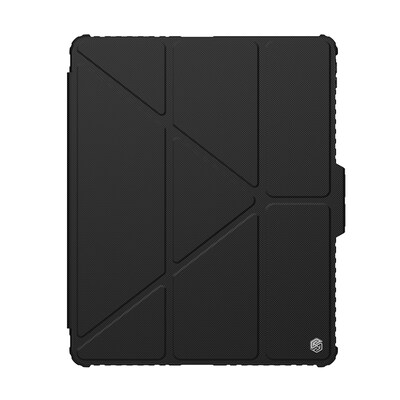SaharaCase Heavy Duty Folio Case for 13 Apple iPad Air M2 (2024), Scorpion Black (TB00408)