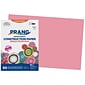 Prang 12" x 18" Construction Paper, Pink, 50 Sheets/Pack (P7007-0001)