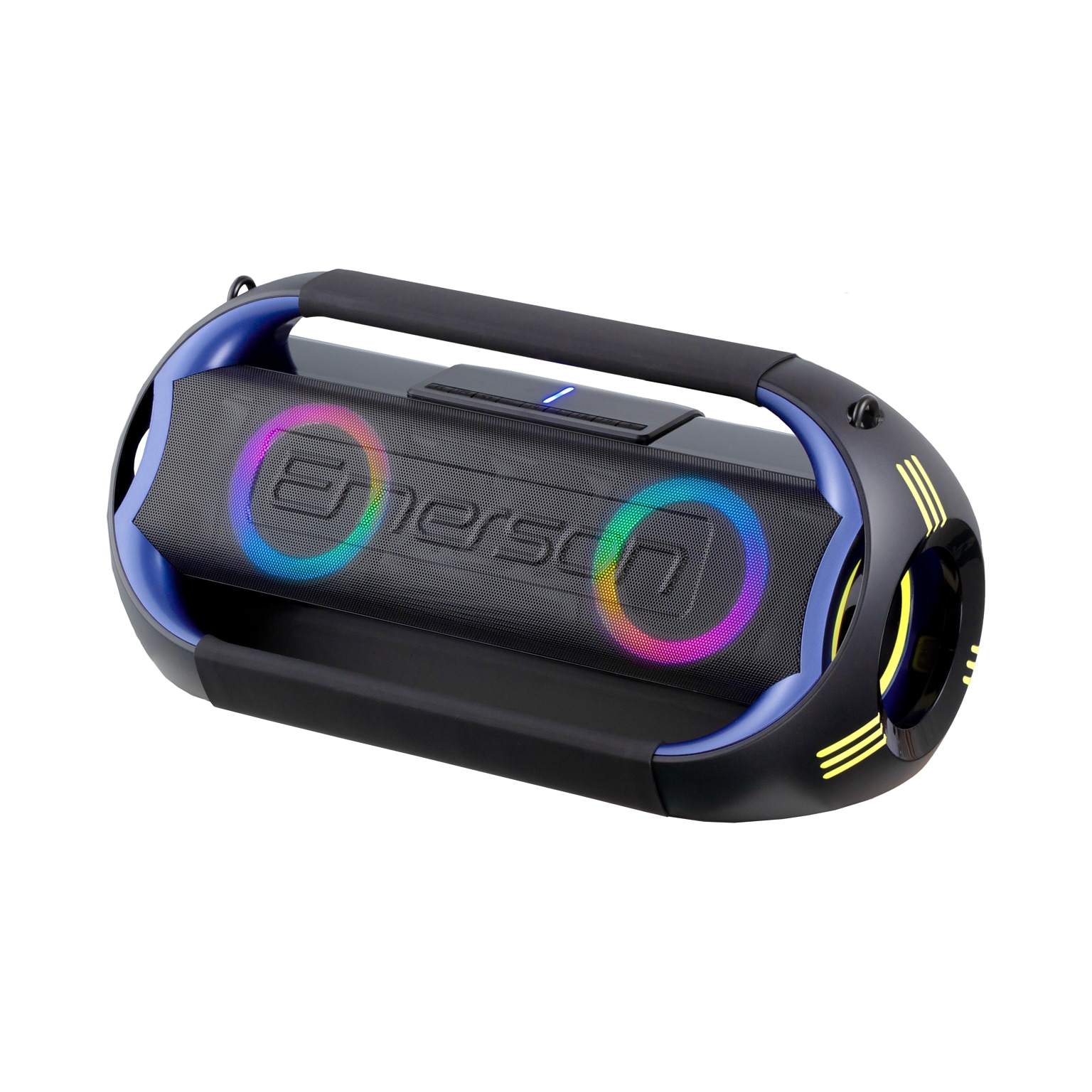 Emerson Triad Grip Portable Bluetooth LED Party Speaker, Black (EDSP-5000)