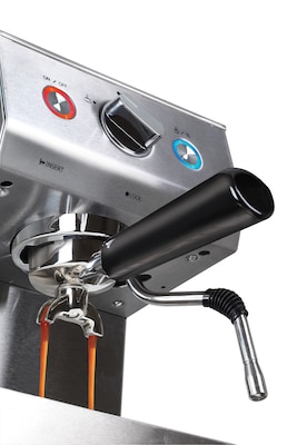 Capresso 2-Cups Pump/Automatic Espresso Machine, Silver (126.05)