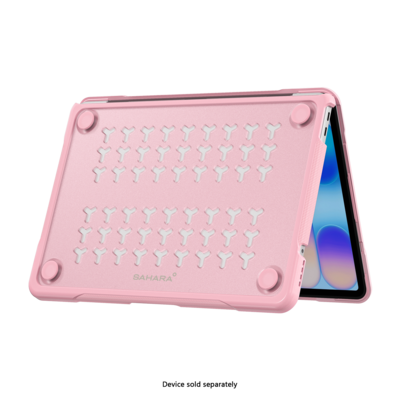 SaharaCase Raider Series Heavy Duty 13" MacBook Neo Case, Shock-Absorbing, Pink (LT00123)