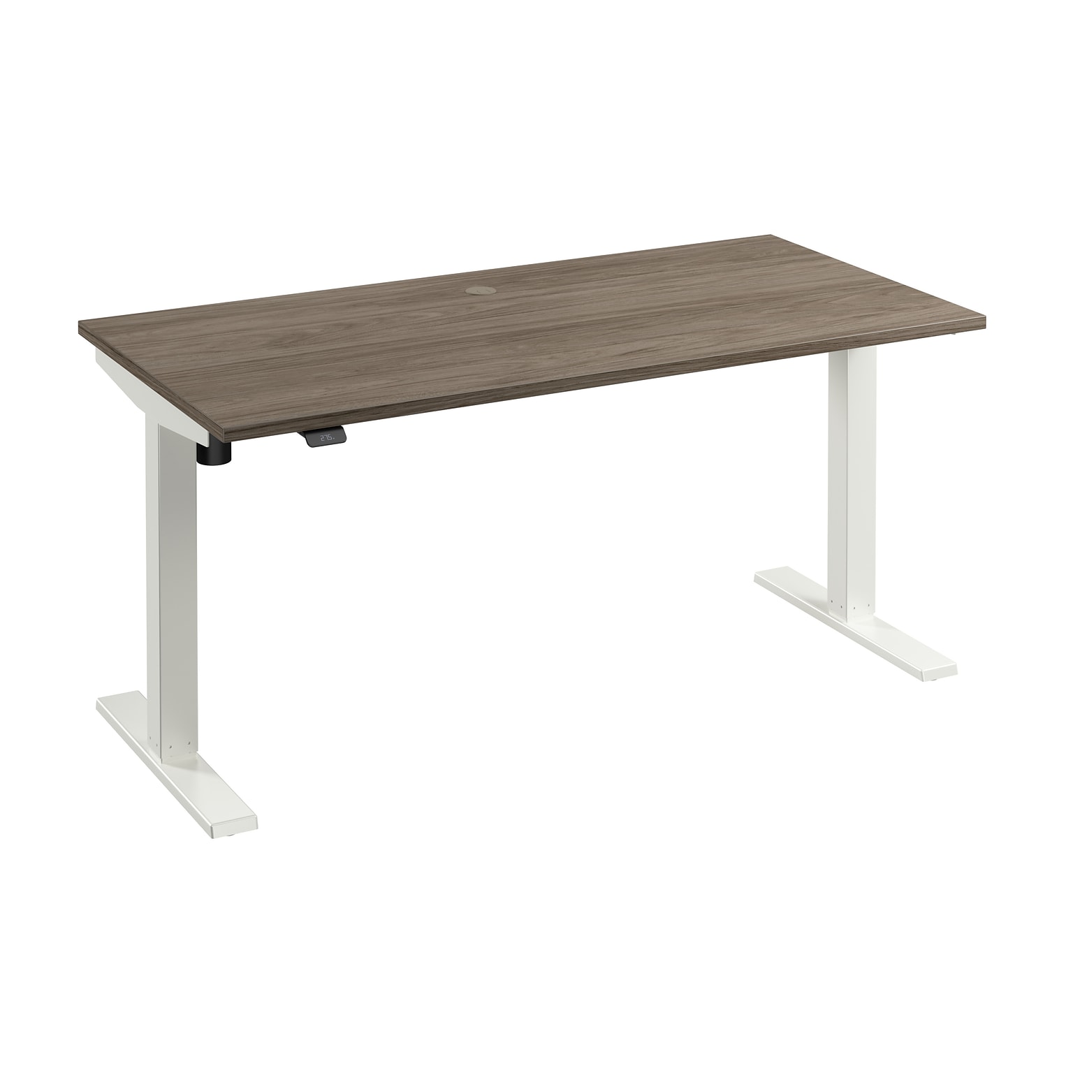 Bush Business Furniture Move 40 Series 60W Electric Adjustable Standing Desk, Modern Hickory (M4S6030MHWK)