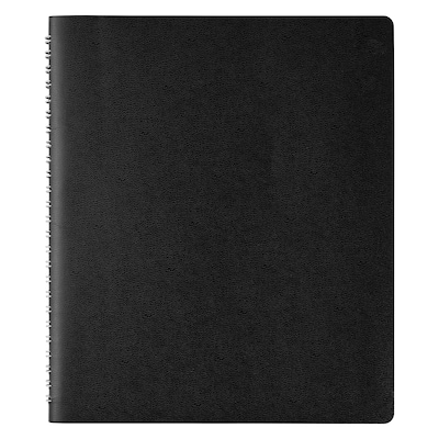 Staples 7 x 8.75 Undated Daily Planner, Black (ST60461-24)
