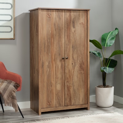 Sauder River Ranch 60H Storage Cabinet with 5 Shelves, Sindoori Mango (437320)