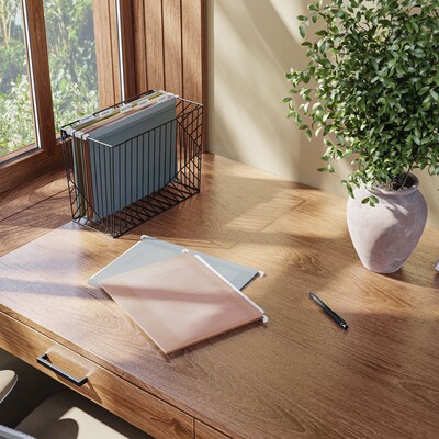 Smead Standard Hanging File Folder, 5-Tab, Letter, Assorted Colors, 12/Pack (10524)