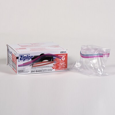 250 Wholesale Ziploc Gallon Size BaG- Double Zipper