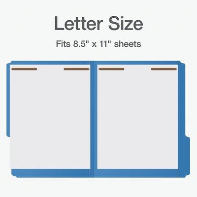 Pendaflex Heavy Duty File Folder, 1-Tab, Assorted, Letter Size, Assorted Colors, 50/Box (1006957)