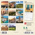 2024 BrownTrout Italy 7 x 14 Monthly Wall Calendar (9781975463304)
