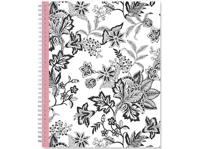 2025 Blue Sky Analeis 8.5 x 11 Weekly & Monthly Planner, Plastic Cover, White/Black (100001-25)