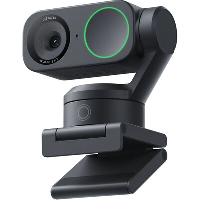 Insta360 Link 2 HD 4K WebCam, Magnetic Mounted, Black (CINSABNB)
