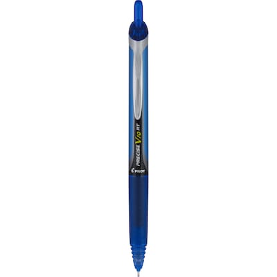 Pilot Precise V10 Retractable Rollerball Pens, Bold Point, 1.0mm, Blue Ink, Dozen  (PV1R-BLU)