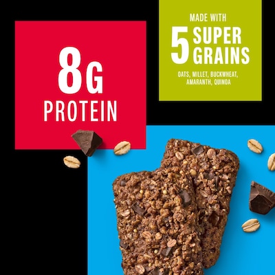KIND Gluten-Free Dark Chocolate Cocoa Protein Breakfast Bar, 0.88 oz., 6 Bars/Box (41936)