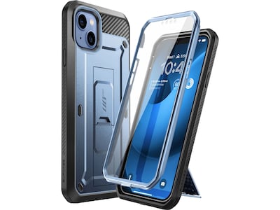 SUPCASE Unicorn Beetle PRO Metallic Blue Rugged Case for iPhone 14 (SUP-iPhone2021/22-6.1-UBPro-SP-Tilt)