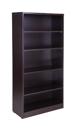 Boss 65.5 5-Shelf Bookcase, Mocha (N158-MOC)